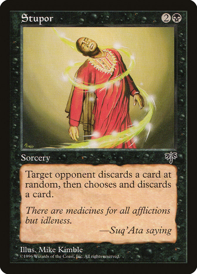 Stupor [Mirage] - Magic: The Gathering - Card Brawlers | Quebec | Canada |