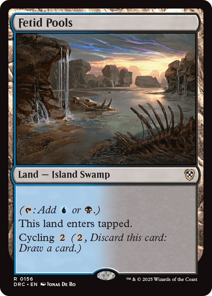 Fetid Pools [Aetherdrift Commander] - Magic: The Gathering - Card Brawlers | Quebec | Canada |