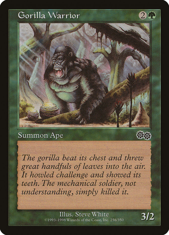 Gorilla Warrior [Urza's Saga] - Magic: The Gathering - Card Brawlers | Quebec | Canada |