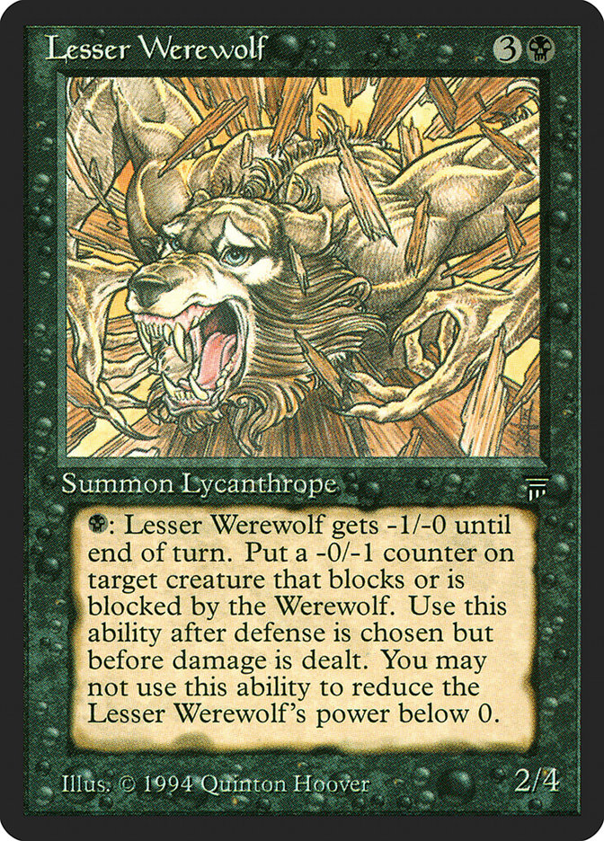 Lesser Werewolf [Legends] - Magic: The Gathering - Card Brawlers | Quebec | Canada |