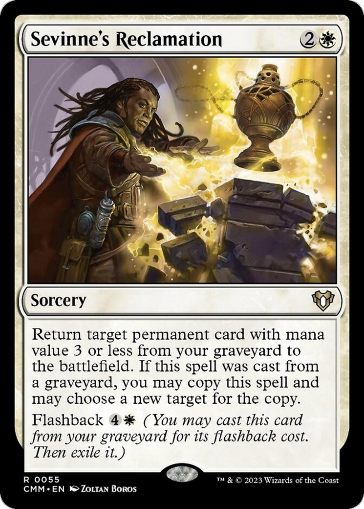 Sevinne's Reclamation [Commander Masters] - Magic: The Gathering - Card Brawlers | Quebec | Canada |