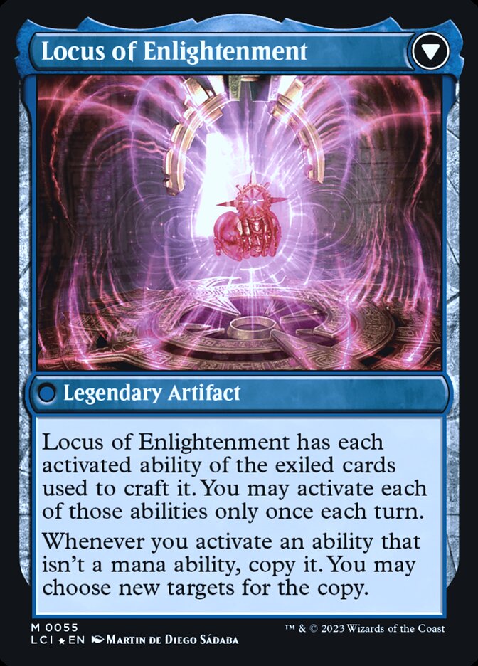 The Enigma Jewel // Locus of Enlightenment [The Lost Caverns of Ixalan Prerelease Cards] - Magic: The Gathering - Card Brawlers | Quebec | Canada |