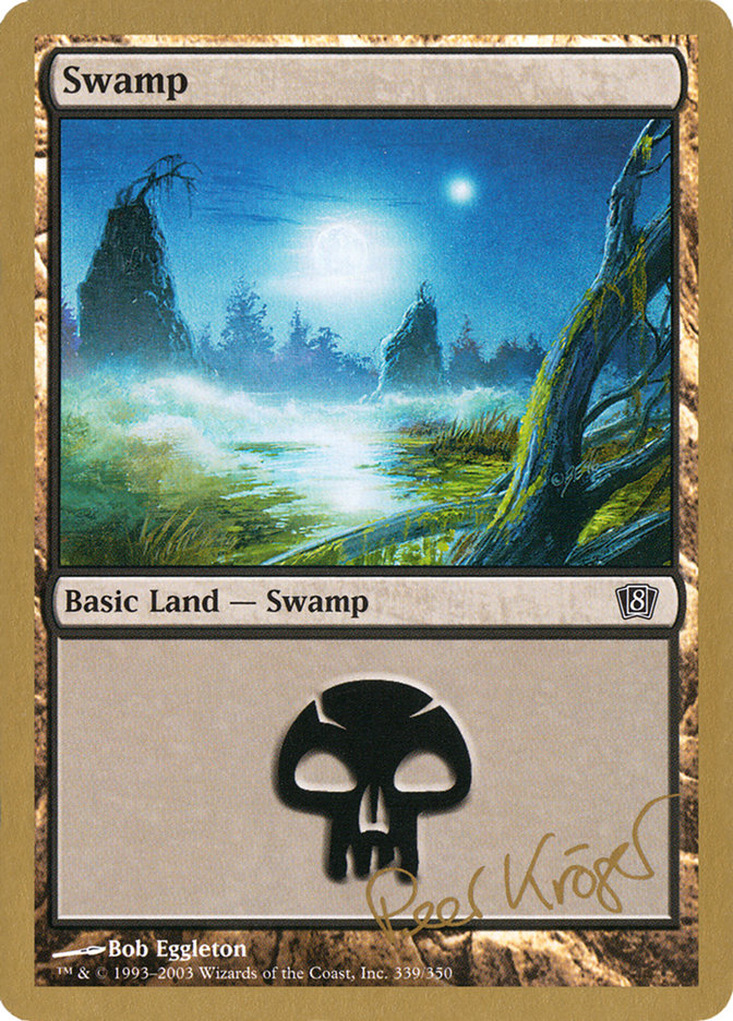 Swamp (pk339) (Peer Kroger) [World Championship Decks 2003] - Magic: The Gathering - Card Brawlers | Quebec | Canada |