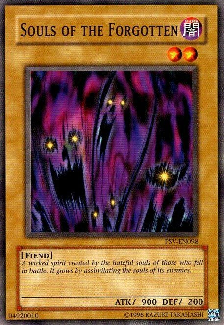 Souls of the Forgotten [PSV-EN098] Common - Yu-Gi-Oh! - Card Brawlers | Quebec | Canada |