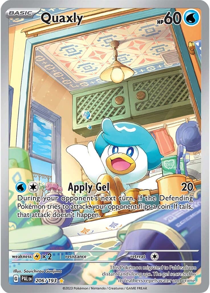 Quaxly (206/193) [Scarlet & Violet: Paldea Evolved] - Pokémon - Card Brawlers | Quebec | Canada |