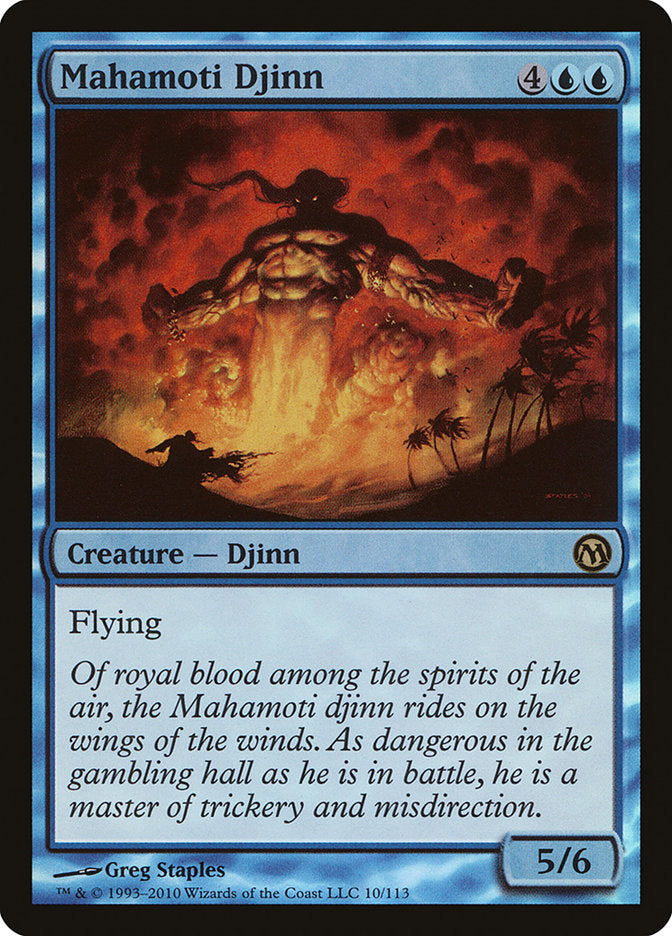 Mahamoti Djinn [Duels of the Planeswalkers] - Magic: The Gathering - Card Brawlers | Quebec | Canada |