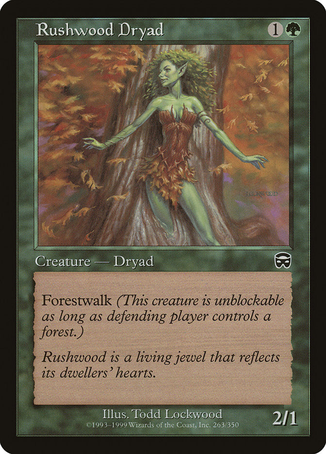 Rushwood Dryad [Mercadian Masques] - Magic: The Gathering - Card Brawlers | Quebec | Canada |
