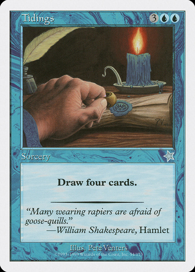 Tidings [Starter 1999] - Magic: The Gathering - Card Brawlers | Quebec | Canada |