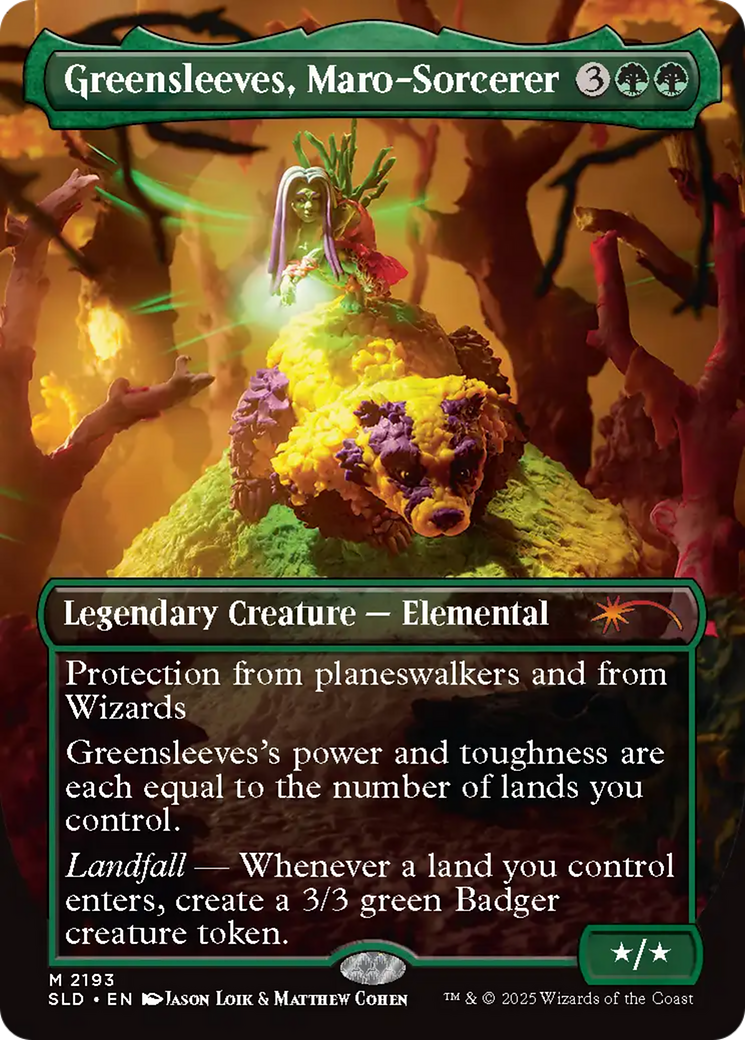 Greensleeves, Maro-Sorcerer [Secret Lair Drop Series] - Magic: The Gathering - Card Brawlers | Quebec | Canada |
