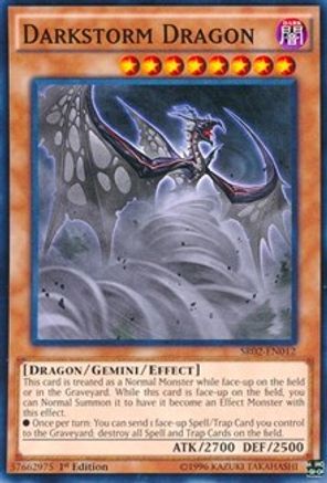 Darkstorm Dragon [SR02-EN012] Common - Yu-Gi-Oh! - Card Brawlers | Quebec | Canada |