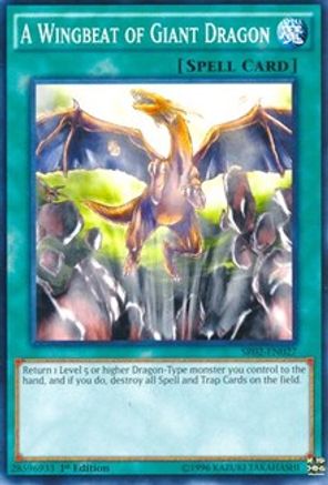 A Wingbeat of Giant Dragon [SR02-EN027] Common - Yu-Gi-Oh! - Card Brawlers | Quebec | Canada |