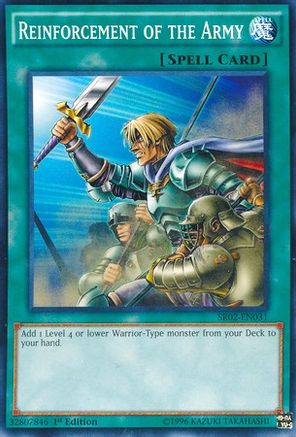 Reinforcement of the Army [SR02-EN031] Common - Yu-Gi-Oh! - Card Brawlers | Quebec | Canada |
