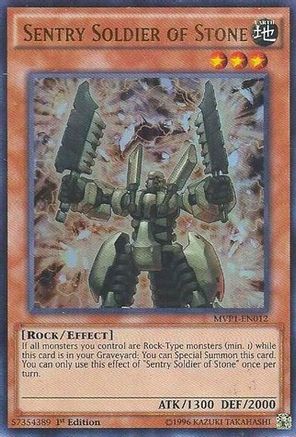 Sentry Soldier of Stone [MVP1-EN012] Ultra Rare - Yu-Gi-Oh! - Card Brawlers | Quebec | Canada |
