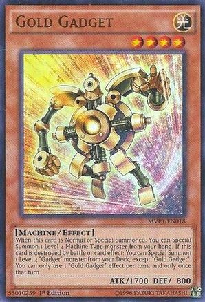 Gold Gadget [MVP1-EN018] Ultra Rare - Yu-Gi-Oh! - Card Brawlers | Quebec | Canada |