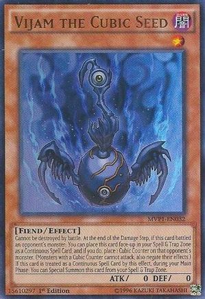 Vijam the Cubic Seed [MVP1-EN032] Ultra Rare - Yu-Gi-Oh! - Card Brawlers | Quebec | Canada |