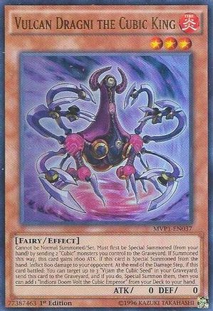 Vulcan Dragni the Cubic King [MVP1-EN037] Ultra Rare - Yu-Gi-Oh! - Card Brawlers | Quebec | Canada |