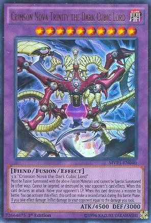 Crimson Nova Trinity the Dark Cubic Lord [MVP1-EN040] Ultra Rare - Yu-Gi-Oh! - Card Brawlers | Quebec | Canada |