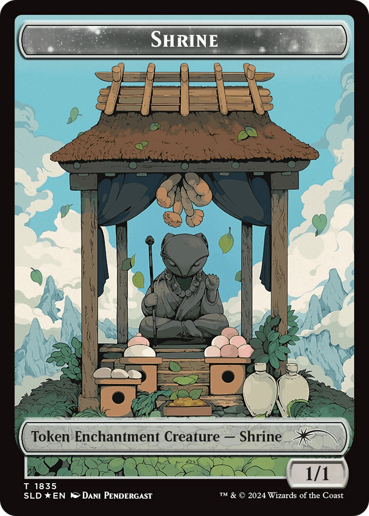 Shrine Token (Rainbow Foil) [Secret Lair: From Cute to Brute Tokens] - Magic: The Gathering - Card Brawlers | Quebec | Canada |