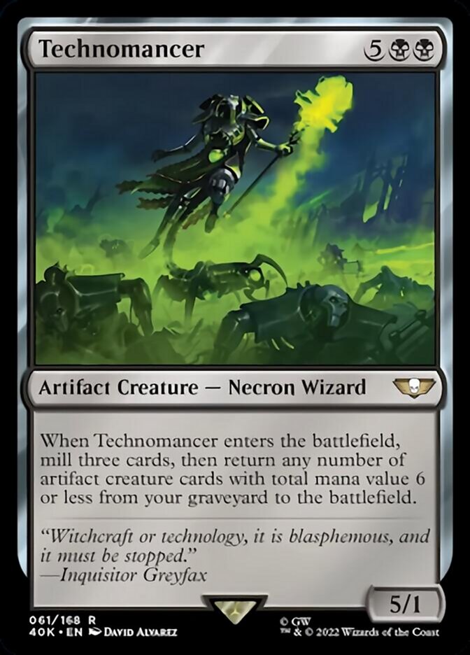 Technomancer (Surge Foil) [Warhammer 40,000] - Magic: The Gathering - Card Brawlers | Quebec | Canada |