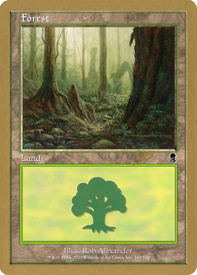 Forest (rl348) (Raphael Levy) [World Championship Decks 2002] - Magic: The Gathering - Card Brawlers | Quebec | Canada |