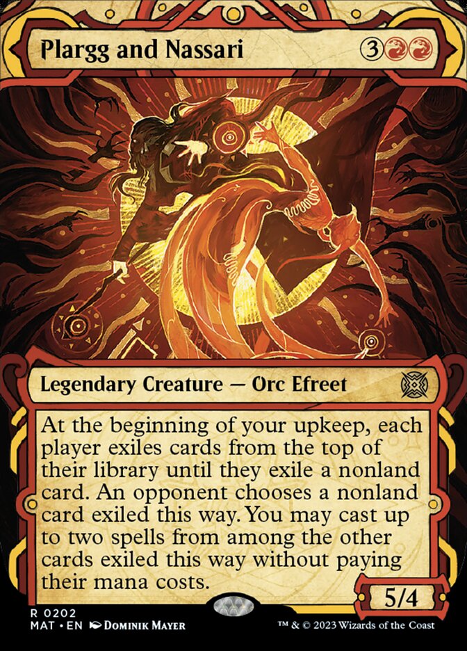 Plargg and Nassari (Showcase Halo Foil) [March of the Machine: The Aftermath] - Magic: The Gathering - Card Brawlers | Quebec | Canada |