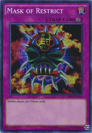 Mask of Restrict [OP02-EN010] Super Rare - Yu-Gi-Oh! - Card Brawlers | Quebec | Canada |