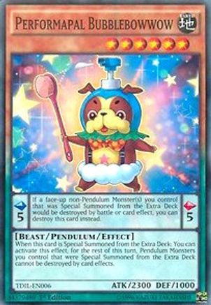 Performapal Bubblebowwow [TDIL-EN006] Common - Yu-Gi-Oh! - Card Brawlers | Quebec | Canada |