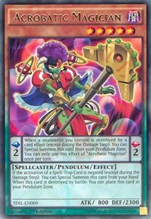 Acrobatic Magician [TDIL-EN009] Rare - Yu-Gi-Oh! - Card Brawlers | Quebec | Canada |