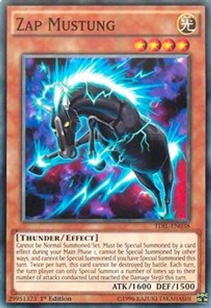 Zap Mustung [TDIL-EN038] Common - Yu-Gi-Oh! - Card Brawlers | Quebec | Canada |