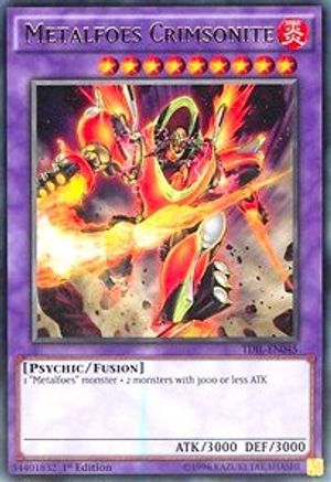 Metalfoes Crimsonite [TDIL-EN045] Rare