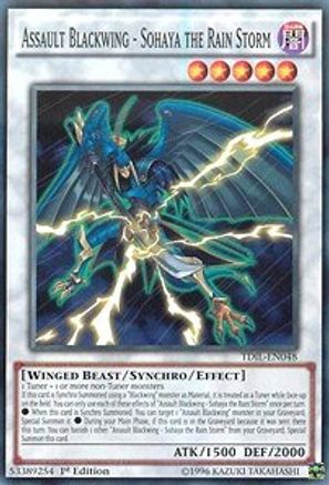 Assault Blackwing - Sohaya the Rain Storm [TDIL-EN048] Common - Yu-Gi-Oh! - Card Brawlers | Quebec | Canada |