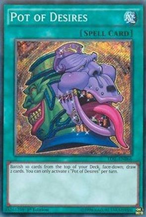 Pot of Desires [TDIL-EN066] Secret Rare - Yu-Gi-Oh! - Card Brawlers | Quebec | Canada |