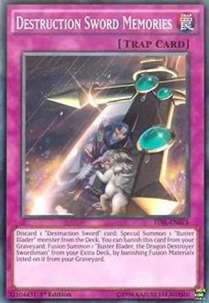 Destruction Sword Memories [TDIL-EN075] Common - Yu-Gi-Oh! - Card Brawlers | Quebec | Canada |