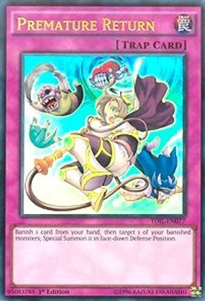 Premature Return [TDIL-EN077] Ultra Rare - Yu-Gi-Oh! - Card Brawlers | Quebec | Canada |