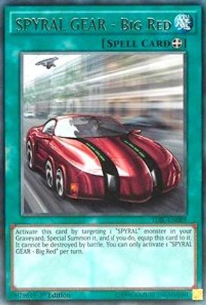 SPYRAL GEAR - Big Red [TDIL-EN089] Rare - Yu-Gi-Oh! - Card Brawlers | Quebec | Canada |