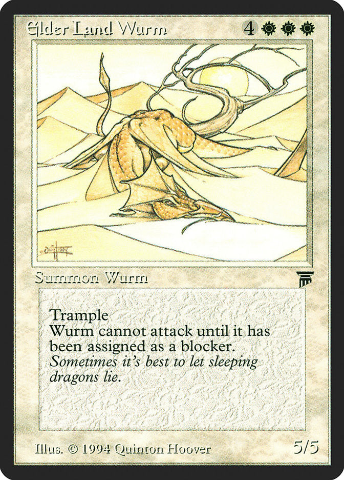 Elder Land Wurm [Legends] - Magic: The Gathering - Card Brawlers | Quebec | Canada |