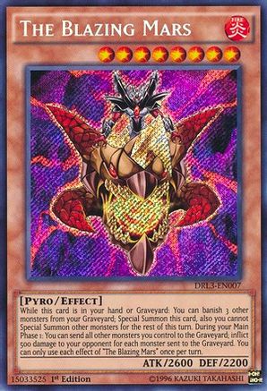 The Blazing Mars [DRL3-EN007] Secret Rare - Yu-Gi-Oh! - Card Brawlers | Quebec | Canada |