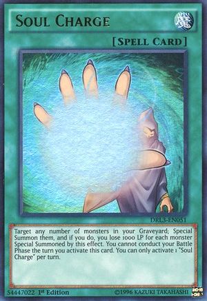 Soul Charge [DRL3-EN051] Ultra Rare - Yu-Gi-Oh! - Card Brawlers | Quebec | Canada |