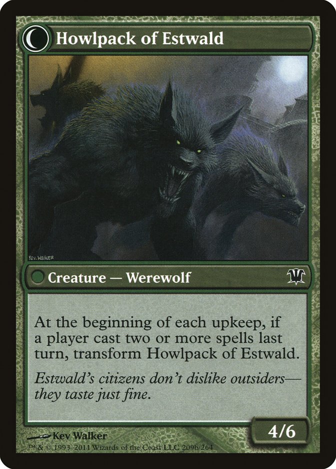 Villagers of Estwald // Howlpack of Estwald [Innistrad] - Magic: The Gathering - Card Brawlers | Quebec | Canada |