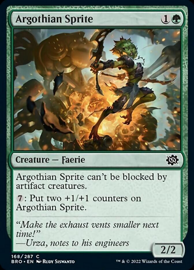 Argothian Sprite [The Brothers' War] - Magic: The Gathering - Card Brawlers | Quebec | Canada |
