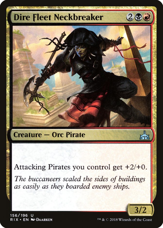 Dire Fleet Neckbreaker [Rivals of Ixalan] - Magic: The Gathering - Card Brawlers | Quebec | Canada |