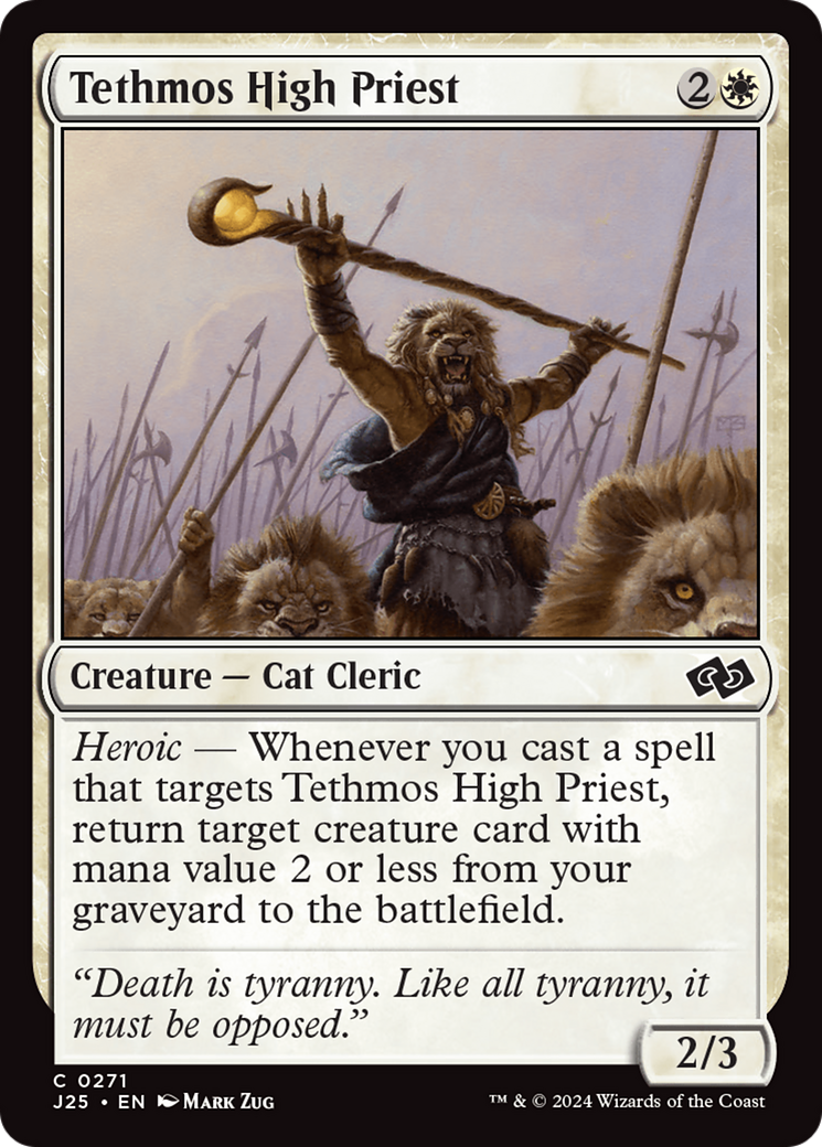 Tethmos High Priest [Foundations Jumpstart] - Magic: The Gathering - Card Brawlers | Quebec | Canada |