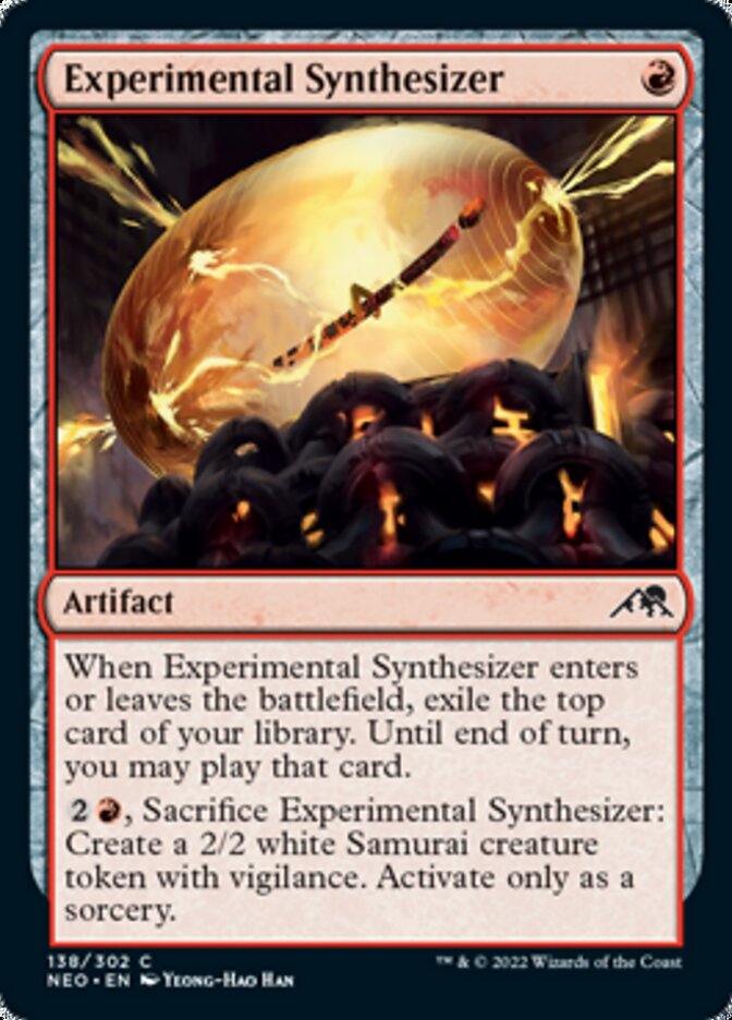 Experimental Synthesizer [Kamigawa: Neon Dynasty] - Magic: The Gathering - Card Brawlers | Quebec | Canada |
