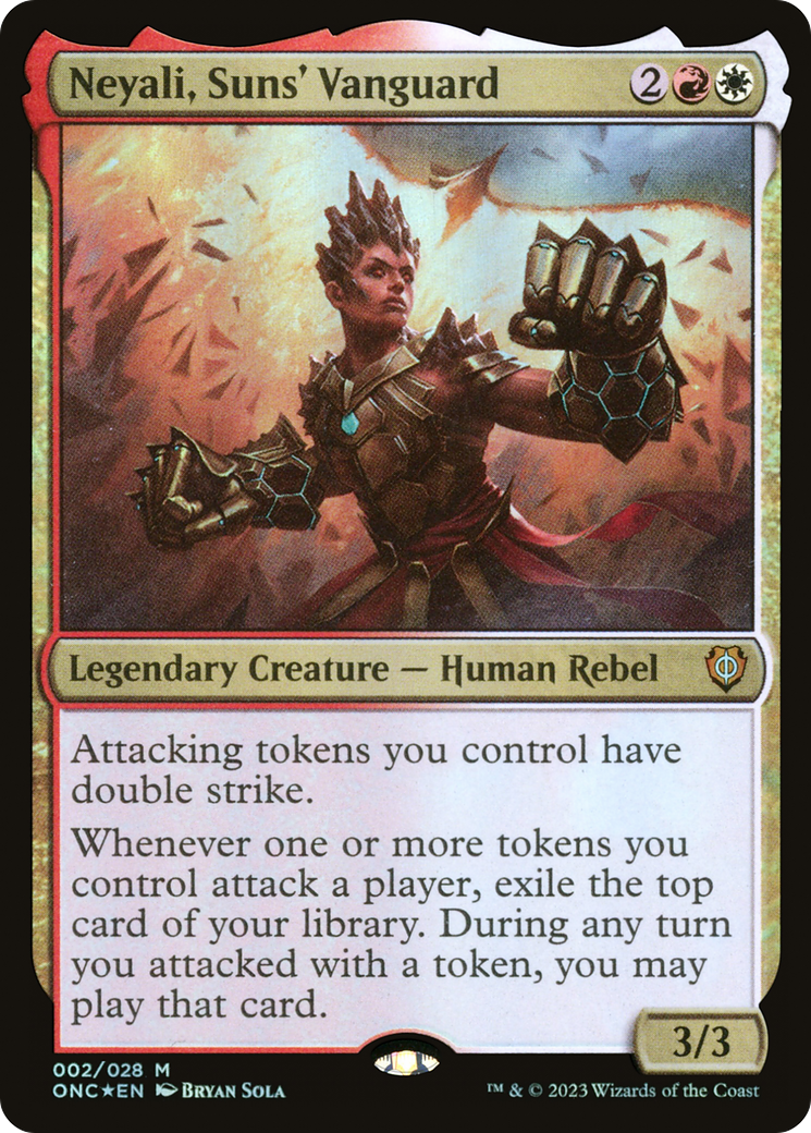Neyali, Suns' Vanguard [Phyrexia: All Will Be One Commander] - Magic: The Gathering - Card Brawlers | Quebec | Canada |