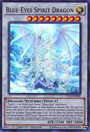 Blue-Eyes Spirit Dragon [CT13-EN009] Ultra Rare - Yu-Gi-Oh! - Card Brawlers | Quebec | Canada |