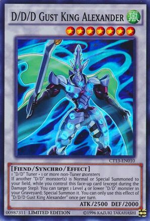 D/D/D Gust King Alexander [CT13-EN010] Super Rare - Yu-Gi-Oh! - Card Brawlers | Quebec | Canada |