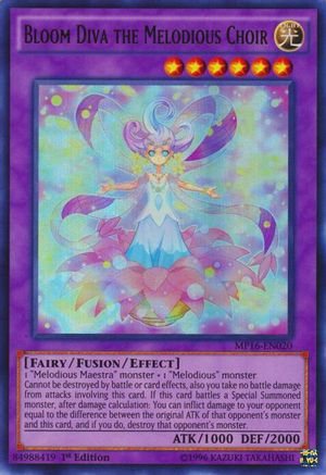 Bloom Diva the Melodious Choir [MP16-EN020] Ultra Rare - Yu-Gi-Oh! - Card Brawlers | Quebec | Canada |
