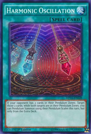 Harmonic Oscillation [MP16-EN028] Common - Yu-Gi-Oh! - Card Brawlers | Quebec | Canada |