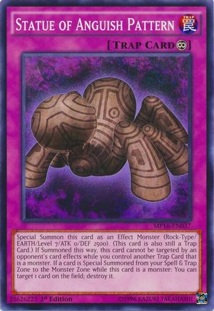 Statue of Anguish Pattern [MP16-EN037] Common - Yu-Gi-Oh! - Card Brawlers | Quebec | Canada |