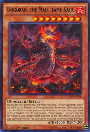 Dogoran, the Mad Flame Kaiju [MP16-EN098] Rare - Yu-Gi-Oh! - Card Brawlers | Quebec | Canada |